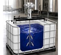 adeproptitysed Ink&Glue Electric Pneumatic Agitator For 1000 L IBC Tanks and Barrels 3Cylinders