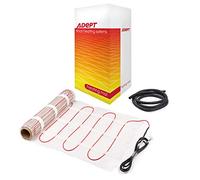 Adept 160w Per m2 Electric Underfloor Heating Mat Kit for Tiles, Ceramic, Porcelain, Stone Floors etc - 10m2