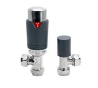 Adept Technology Adept Kava Trv Angled Valves - Anthracite-Chrome