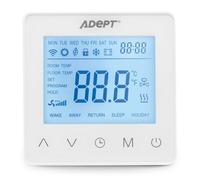 Adept Technology Adept T5100 Programmable Thermostat For Underfloor Heating - White