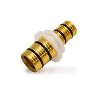 Adept Technology Press Reducer MLCP Fitting - WRAS Approved, Brass Reducing Connector for Plumbing, Leak-Free Pipe Installation, Multi-Size Pack of 10 (20mm x 16mm)