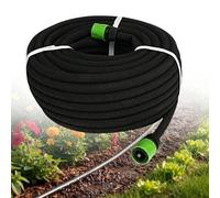 ADEPTNA 30 Metre Flexible Soaker Hose Pipe for Lawn Garden Watering Hose Irrigation Hose Watering Pipe - Fits Any Garden Area