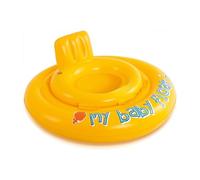ADEPTNA Baby Swimming Float Seat Inflatable Pool Bath Seat for Months, Baby Bath Seat with Back Support Pillow, Comfortable Swimming Pool Fun Durable Inflatable Bath Float (6 TO 12 MONTHS)