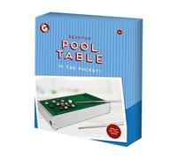 ADEPTNA Desktop Mini Pool Table Game Set Compact Tabletop Billiards with Metal Frame, Velvet Top, Cues, Balls, & Triangle Portable Interactive Game for Kids Adults Teens & Desk Decoration