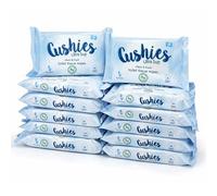 ADEPTNA Flushable Wipes for Adults Large Wet Toilet Tissue with Vitamin E 100% Plant-Based & Biodegradable Sewer & Septic Safe Hypoallergenic Moist Wipes Multipack (PACK OF 12 (432 SHEETS))