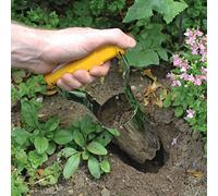 ADEPTNA Handheld Bulb Planter Garden Planting Gardening Sowing Soil Spade Easily Removes and Ejects