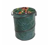 ADEPTNA Large 120L Heavy Duty Strong Pop Up Garden Waste Refuse Rubbish Bag with Handles - Reusable Garden Waste Sack (Pack of 1)