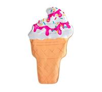 ADEPTNA Large Durable Ice Cream Dog Cooling Mat - Non-Toxic Gel Self Cooling Pad Scratch Resistant - Great for Keeping Dog Cat Cool in Summer (100CM x 60cm (ICE CREAM))