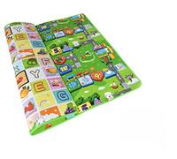 ADEPTNA Large Kids Crawling Educational Play Mat Double Side Game Soft Foam Play Learning Mat Indoor Outdoor Child Toddler Baby Mat Size 200cm X 180cm