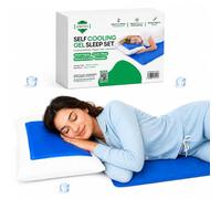 ADEPTNA Magic Multi Functional Self Cooling Gel Pad Mattress Topper Mat Cushion Yoga Pet Bed Sofa -100% Safe and Clean - Environmental Friendly - Better Nights Sleep (120CM X 70CM)