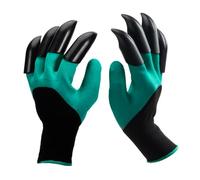 ADEPTNA Multi-Purpose Garden Claw Gloves for Digging and Planting Claws on Both hands - Waterproof and Flexible