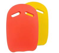ADEPTNA Pack of 2 Swimming Kickboard for Kids and Adults EVA Foam Swim Training Aid with Double Handles Lightweight, Anti-Slip, Buoyant Kick Float for Beginners Swim Kick Board