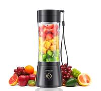 ADEPTNA Portable Blender 380ml Rechargeable USB Smoothie Maker for Travel & Gym