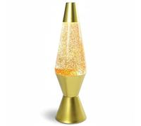ADEPTNA Premium Large Retro 15 inch Bullet Design Glitter Lamp - Bright Soothing Motion Peaceful Glitter Lamp for Relaxation - Excellent Gift Idea for Your Loved Ones on Xmas
