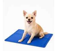 ADEPTNA Self Cooling Gel Pet Dog Cat Cool Mat Pad Bed Mattress Heat Relief Non-Toxic Cooling Technology to Help Your Pets Cool Down in the Summer Heat (50CM X 40CM)