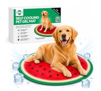 ADEPTNA Watermelon Self Cooling Gel Dog Cool Mat Pad Non-Toxic - Keeps Your Pet Cool on Hot Days - Prevents Pet Overheating