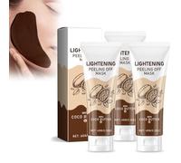 Adera Lightening Peel off Mask, Adera Peel off Mask, Chocolate Niacinamide Peel off Mask, Anti-Aging Exfoliating Mask, Brightening, Hydrating Peel-Off Mask, Suitable for Everyone (3pcs)