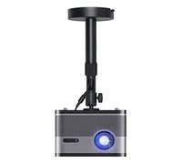 ADERFETBI Projector Stand Projector Mounting Bracket Ceiling Mounting Bracket Extendable Wall Bracket Height Adjustable Hanger 360° Rotation Dj Laptop Stand(A)