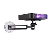 ADERFETBI Projector Stand Universal Projector Stand Sturdy Aluminum Alloy Wall Mount Bracket for Universal 1/4 inch Screw Hole Items 10Kg Loading Capacity Dj Laptop Stand