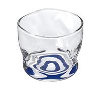 ADERIA 6726 Handed Inokuchi Familiar Glasses, 3.4 fl oz (100 ml), Made in a Cosmetic Box, Japanese Sake, Glass, Cold Sake, Sake Bottle, Guinomi, Drinking, Stylish, Gift, Gift, Celebration, Father's