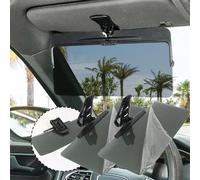 Aderpmin Minimalist Universal Car Sun Visor Extender with Polarized Glare Protection, Adjustable, 3-Pack