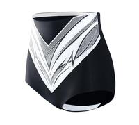 Aderpmin Titanium Fiber Tourmaline Shaping Shorts, Titanium Fiber Self-Heating Tourmaline Shaping Shorts, Tummy Control Underwear for Women, Seamless Breathable Women's Briefs (Black, XXL)