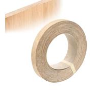 ADERTOS 19mm Real Oak Edging Tape - 10m Iron On Edging Strip Pre-Glued Oak Veneer Edging Tape Hot-Melt Adhesive Wood Trim Edging for DIY Application, Edge Tape Edge Banding for Shelves and Panels