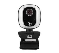 CyberTrack M1 HD Fixed Focus USB Webcam with AI Motion/Facial Tracking, 1920 Pixels x 1080 Pixels, 2.1 Mpixels, Black/Silver