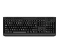 Adesso AKB-132CB-UK keyboard Mouse included Medical USB QWERTY UK English Black