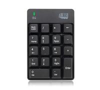 Adesso AKB-601UB USB Spill Resistant 18-Key Numeric Keypad,Black