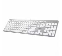 Adesso EasyTouch 730UW USB-C Multi OS Scissor Switch Keyboard with Copilot AI Hotkey and USB-C, USB-A, 3.5mm Aux Ports