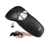 Adesso iMouse P30 Air Mouse GO Plus USB Wireless Cursor Controler for TV, Projector, Security Camera, CCTV, Desktop, Laptop, Presentation Clicker with Charging Stand