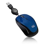 Adesso IMOUSE S8L Mouse Usb 2.0 Optical 3 ButtonS Blue Cable 1600 Dpi Scroll Whe