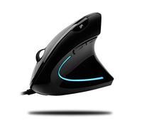 Adesso iMouse E1 - Vertical Ergonomic Illuminated Mouse Right-hand Optical USB Type-A 1600 DPI Black