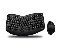 Adesso Tru-Form Media 1150 - Wireless Ergo Mini Keyboard & Mouse