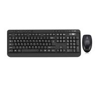 Adesso WKB-1320CB EasyTouch - Antimicrobial Wireless Desktop Keyboard and Mouse Combo