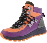 Adesso Womens Walking Boots Waterproof Soft Leather Colourful Lace Up Comfort Hiking Ankle Boots (Halloween Dream, UK Footwear Size System, Adult, Women, Numeric, Medium, 6)