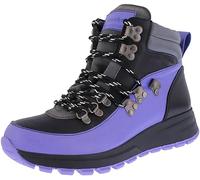 Adesso Womens Walking Boots Waterproof Soft Leather Colourful Lace Up Comfort Hiking Ankle Boots (Purple, UK Footwear Size System, Adult, Women, Numeric, Medium, 6)