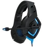 Adesso Xstream G1 Stereo Gaming Headset with Microphone | LED Lighting for PC, PS4, Xbox, Nintendo Switch, and Laptops
