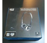 Adesso Xtream P2 Headset Wired Head-band Office/Call center USB Type-A Black