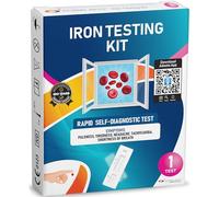 ADESTE Iron Testing Kit | Iron Deficiency Test at Home | 5 Minutes