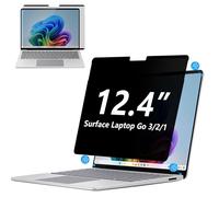 Adeway Magnetic Privacy Screen Protector for Surface Laptop Go 3/2/1 12.4 Inch, Removable Anti-Spy Filter with Blue Light Blocking, Anti-Glare and Nano Adsorption