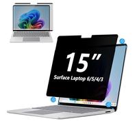 Adeway Privacy Screen Protector for Surface Laptop 6/5/4/3 15 Inch, Magnetic Nano, Anti-Spy, Removable, Blue Light & UV Blocking, Anti-Glare