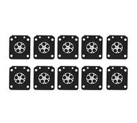 Adfaga 10PCS Premium Carburetor Repair Kit Chainsaw Carburetor Membrane Gasket Replacement Set Durable Rubber Parts Compatible with ZAMA180 ZAMA C1U MS210 MS230 MS250