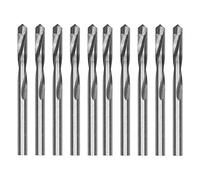 Adfaga 10PCS Tungsten Steel End Mill High Hardness CNC Router Bits for Metal Wood Plastic Engraving Milling 6.5mm Diameter