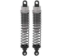 Adfaga 110mm Full Metal Adjustable RC Shock Absorber Damper Spring Suspension Kit for Slash 2WD High Performance Durable Racing Car Upgrade Parts Set of 2 (Ti Color)