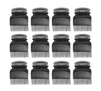 Adfaga 12pcs Professional Hair Roller Clips Heat Styling Tools for Perming Dyeing at Home Salon Use ABS Material 5.2 x 6.5 x 3.7cm