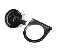 Adfaga 12V 60 0 60 AMP Analog Ammeter Gauge High Accuracy Backlit Display Current Meter for Car Truck Marine Vehicle Dashboard 2 Inch Black Plastic