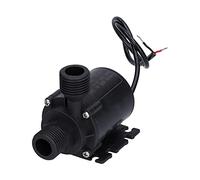 Adfaga 12V Submersible Water Pump High Pressure Miniature Circulating Pump Durable G1/2 Thread Fountain Pump for Aquarium Fish Tank Water Circulation System
