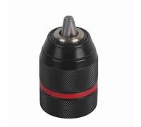Adfaga 13mm Heavy Duty Keyless Drill Chuck 1/2 Inch Mount Self Locking Metal Chuck High Speed Steel Construction for AC DC Electric Drills Impact Drills Professional Power Tools